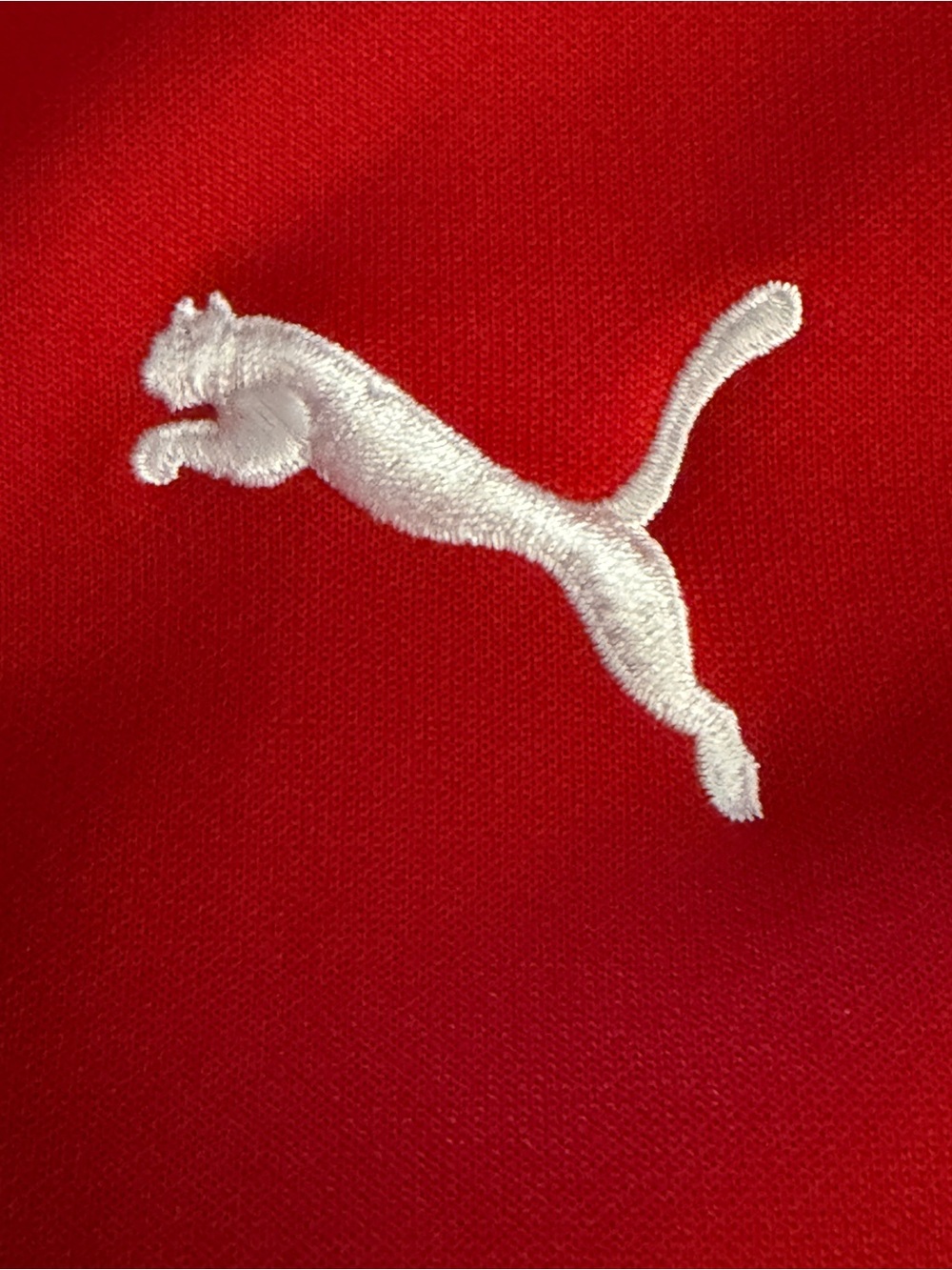 Puma Scuderia Ferrari Red Full Zip Track Jacket Men’s Size: Large - Picture 3 of 9